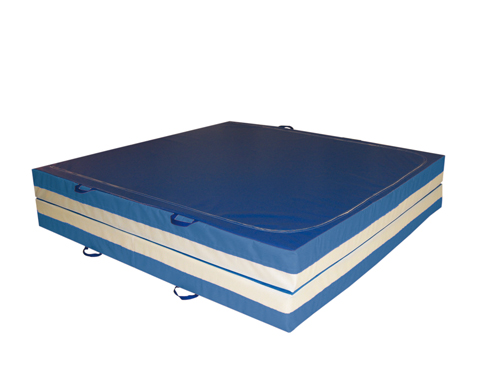 Matelas de chute  400 x 200 x 20cm repliable en 2 parties. (REF 10040)