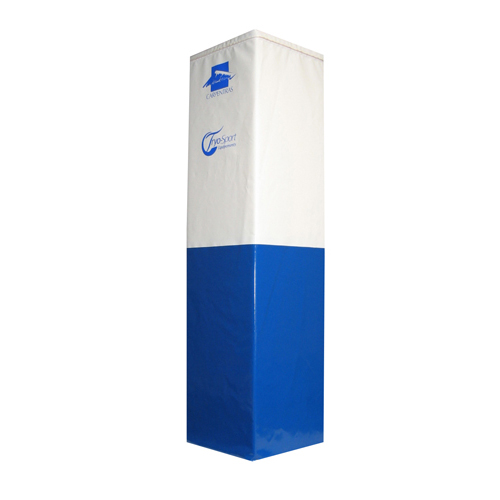 Lot de 2 protections de poteaux RUGBY bicolores 50x50x200 cm - Modèle compétition (REF 60092) Lot de 2 protections de poteaux RUGBY bicolores 50x50x200 cm - Modèle compétition (REF 60092)
