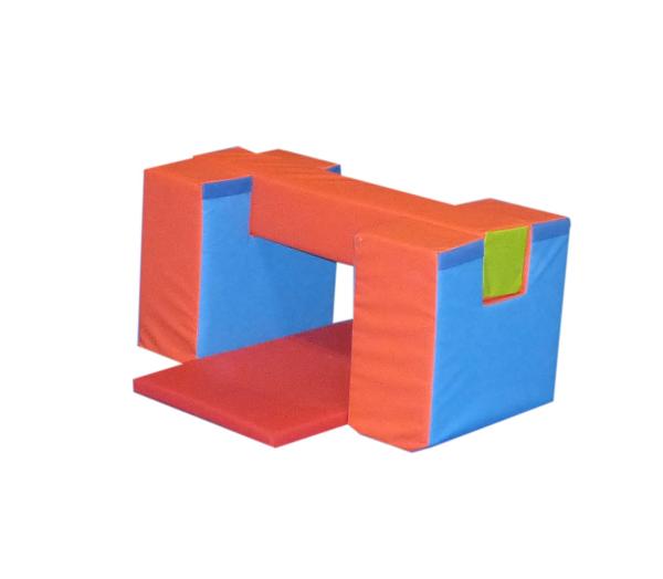 Supports poutre carrs 60 x 30 x 60cm - la paire - revtement 